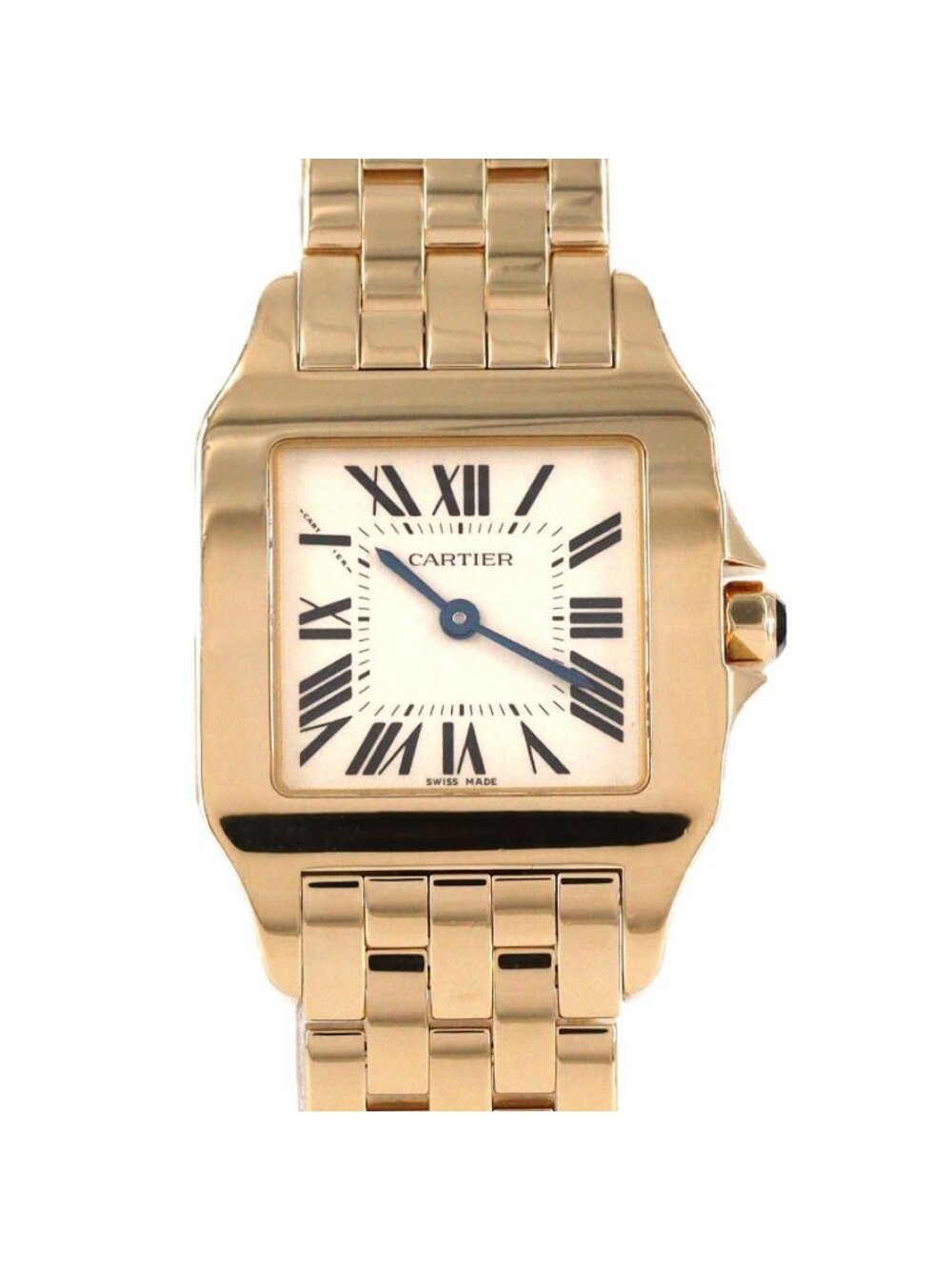 Cartier Santos Demoiselle LM YG Quartz Watch